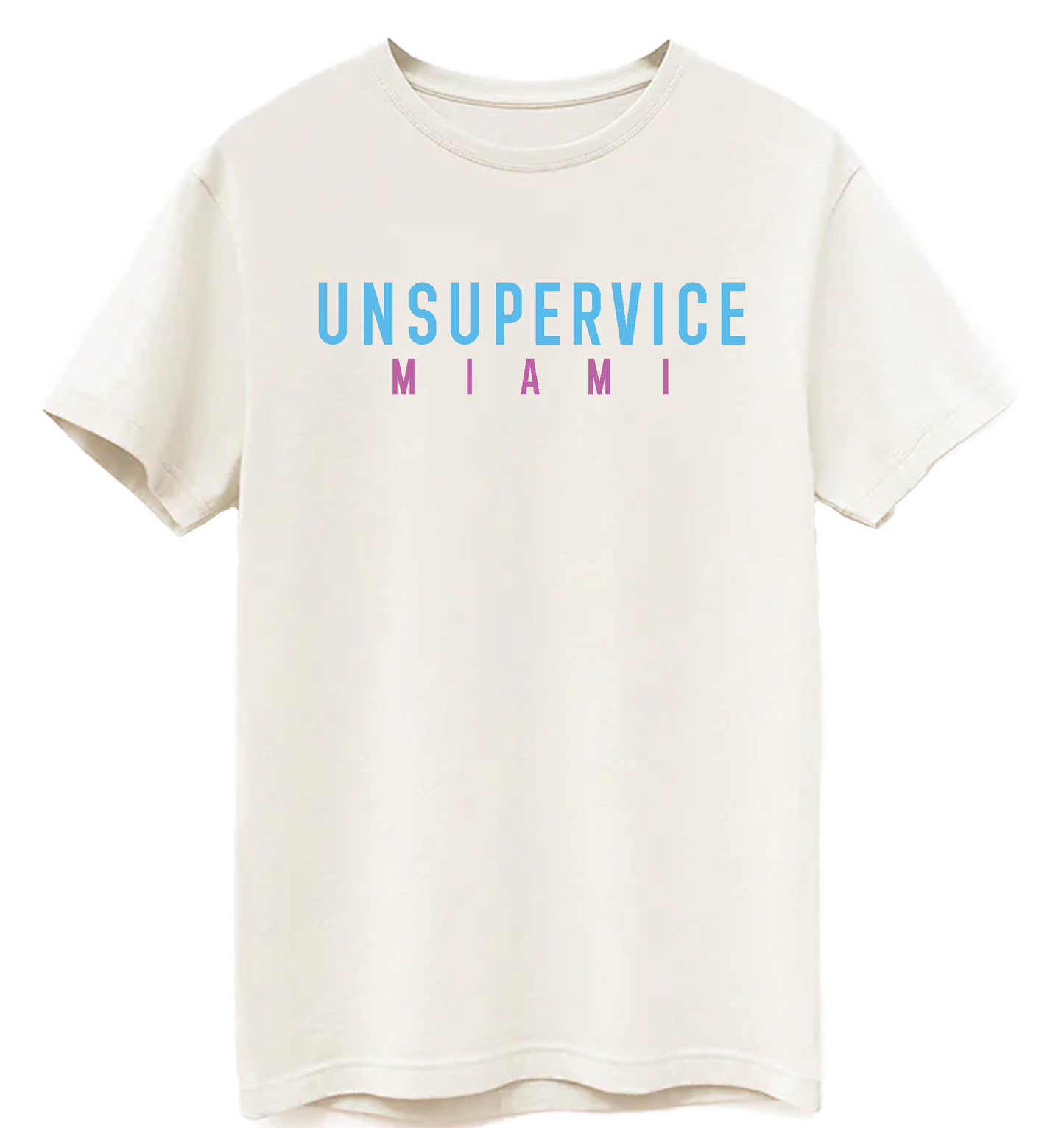 Flaming Miami Natural tee